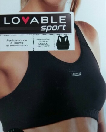 Lovable Reggiseno Sportivo Medium Support Art. L04N0