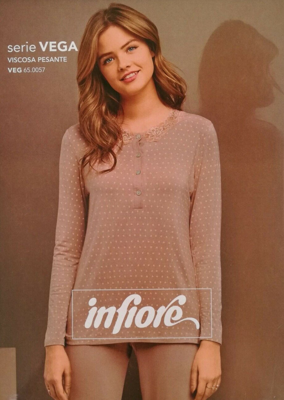 Pigiama Donna Infiore Viscosa Pesante Art. 0057