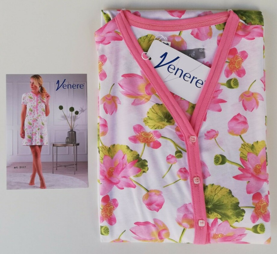 Camicia Da Notte Cotone Venere Art. 3117