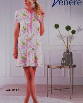 Camicia Da Notte Cotone Venere Art. 3117