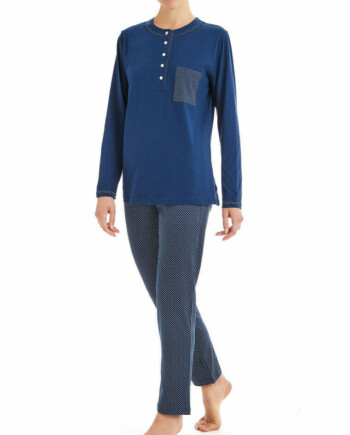 Pigiama Donna Cotone Ragno Art. D894N1