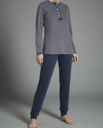 Pigiama Donna Interlock Ragno Art. DA55N1
