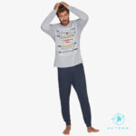 Pigiama Uomo Muydemi Cotone Interlock Art. 330031