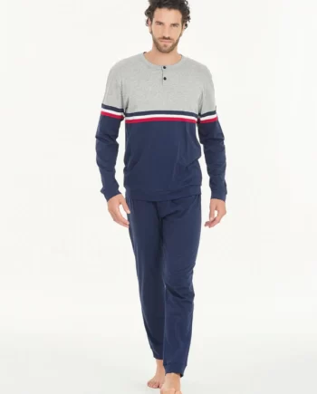 Pigiama Uomo Cotone Jersey Ragno Sport Art. U452N1