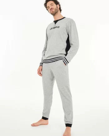 Pigiama Uomo Jersey Cotone Ragno Sport Art. U458NQ