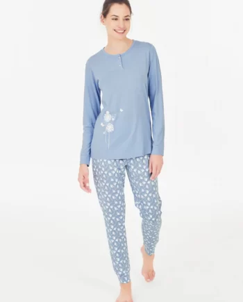 Pigiama Donna Cotone Modal Ragno Art. DC51N1