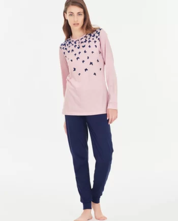 Pigiama Cotone Donna Ragno Art. DC55N1