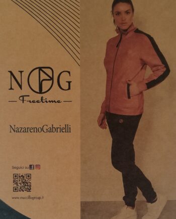 Tuta Calibrata Donna Felpata Nazareno Gabrielli Art. SD3015EX