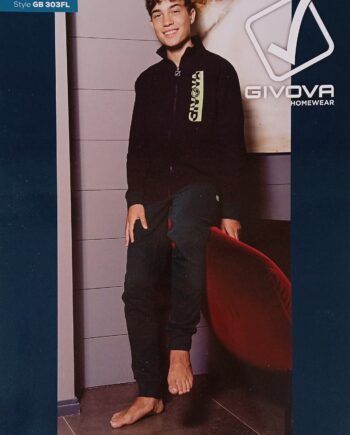 Tuta Zip Ragazzo Caldo Cotone Givova Art. GB303FL