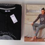 Pigiama Donna Caldo Cotone Just Free Art. MGL D01 PGL