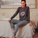 Pigiama Donna Caldo Cotone Just Free Art. MGL D01 PGL