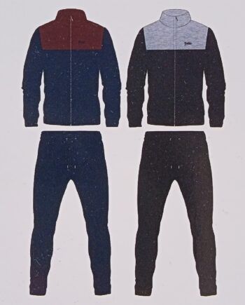 Tuta Zip Uomo Felpa Wear One Art. M09
