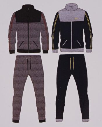 Tuta Felpa Zip Uomo Wear One Art. M10