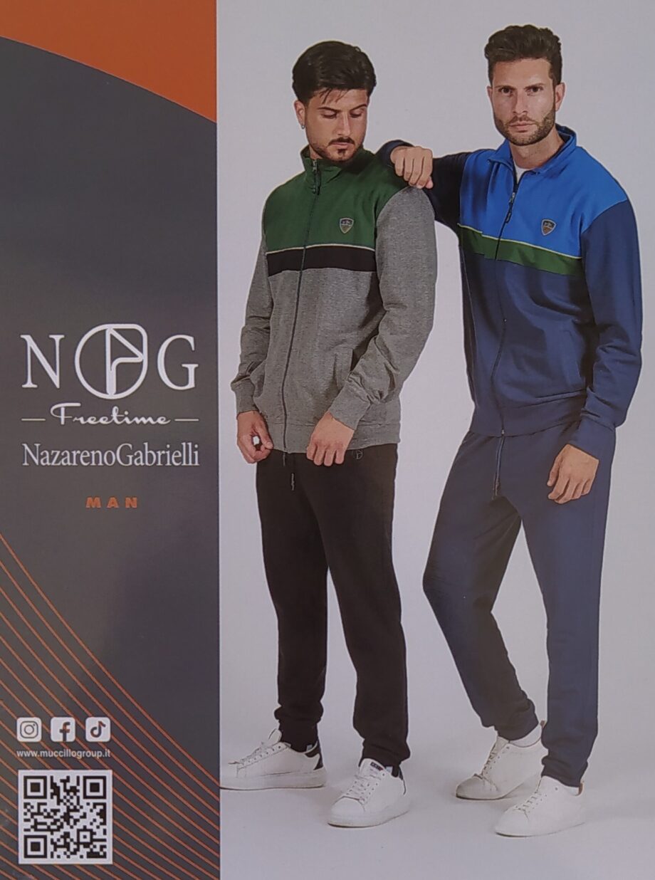 Tuta Uomo Cotone Calibrata Nazareno Gabrielli SU3030